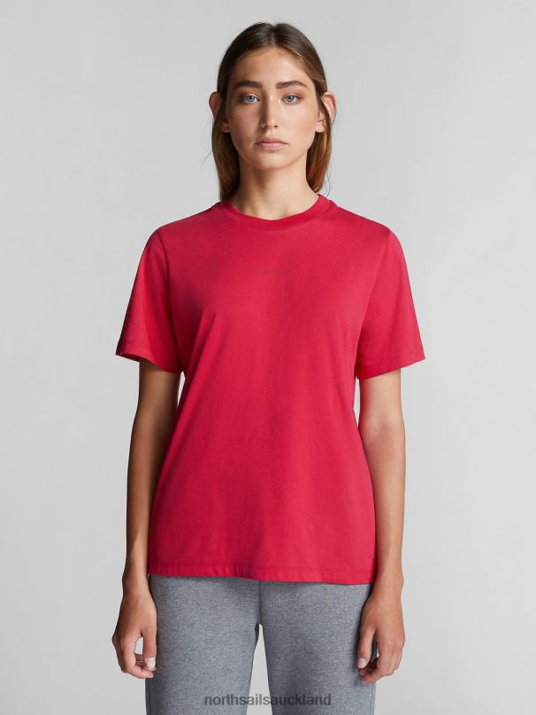 ORGANIC COTTON T-SHIRT Persian red Clothing Women X20HV1546 North Sails