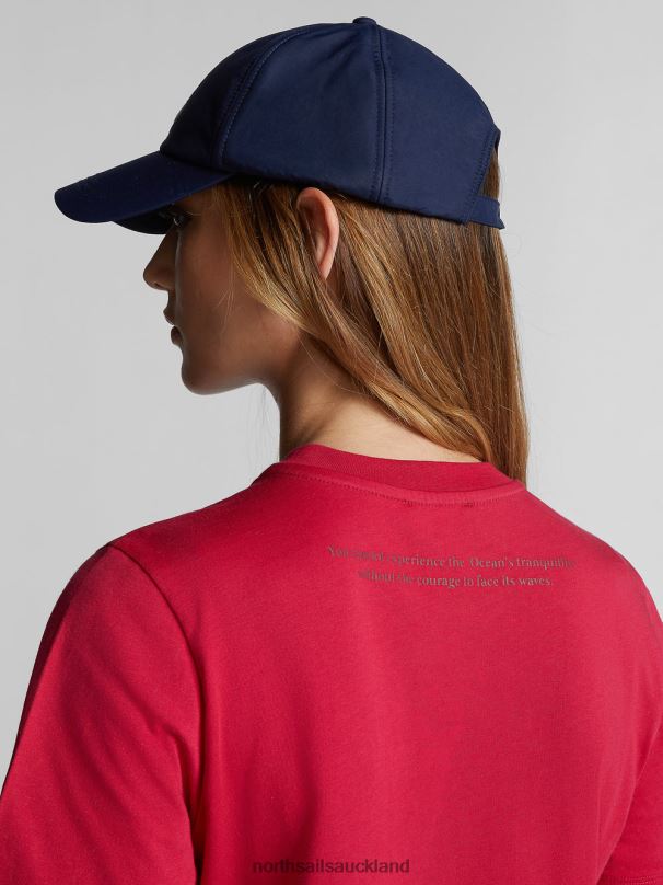 ORGANIC COTTON T-SHIRT Persian red Clothing Women X20HV1546 North Sails