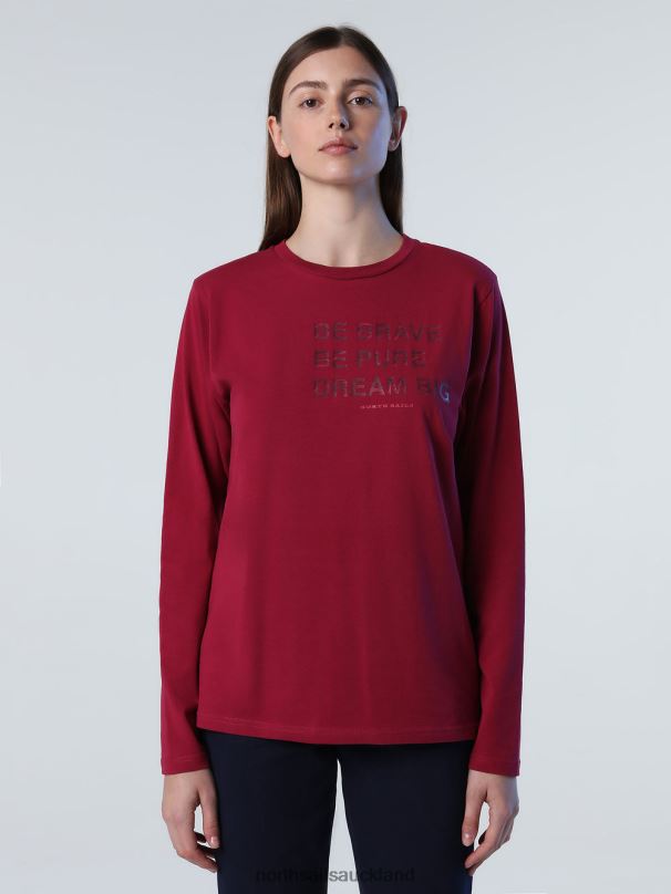 T-SHIRT WITH PRINTED LETTERING Combo 3 Clothing Women X20HV1415 North Sails