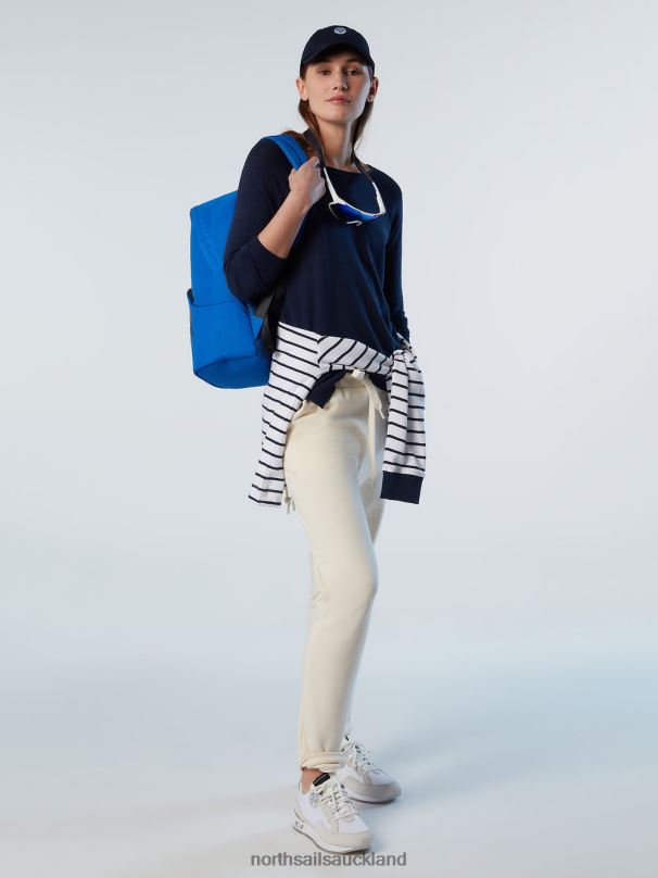 ALOE BOAT-NECK TOP Navy blue Clothing Women X20HV576 North Sails