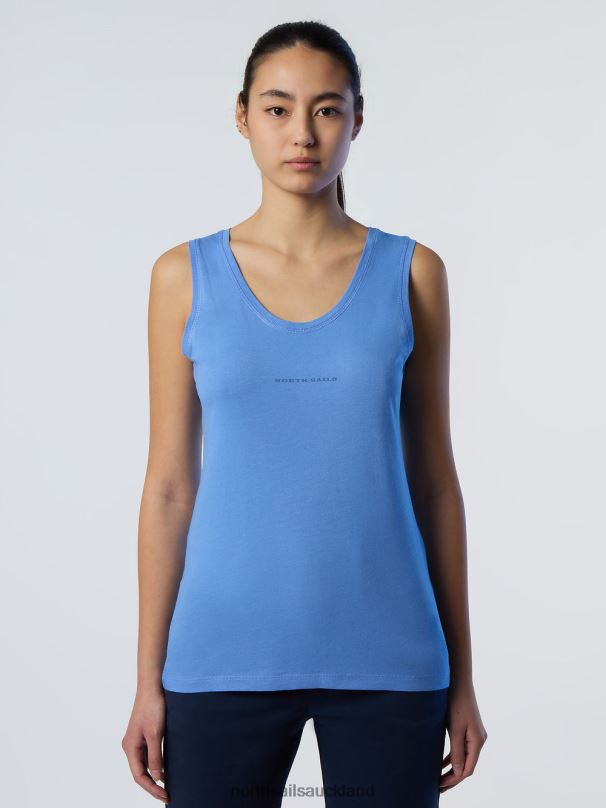 BAMBOO TANK TOP Cornflower blue Clothing Women X20HV564 North Sails