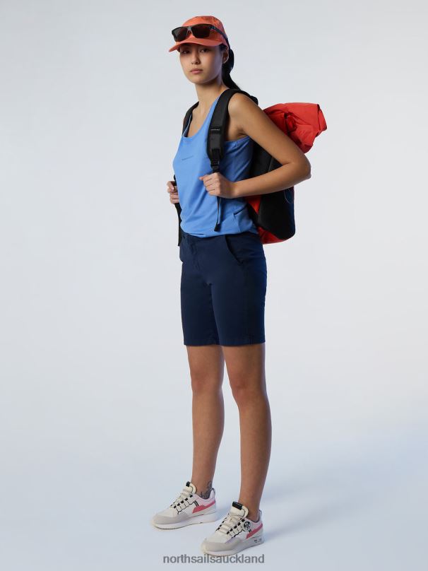 BAMBOO TANK TOP Cornflower blue Clothing Women X20HV564 North Sails