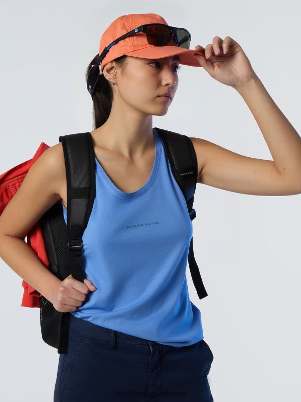 BAMBOO TANK TOP Cornflower blue Clothing Women X20HV564 North Sails