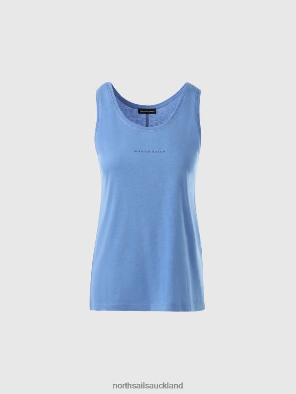 BAMBOO TANK TOP Cornflower blue Clothing Women X20HV564 North Sails