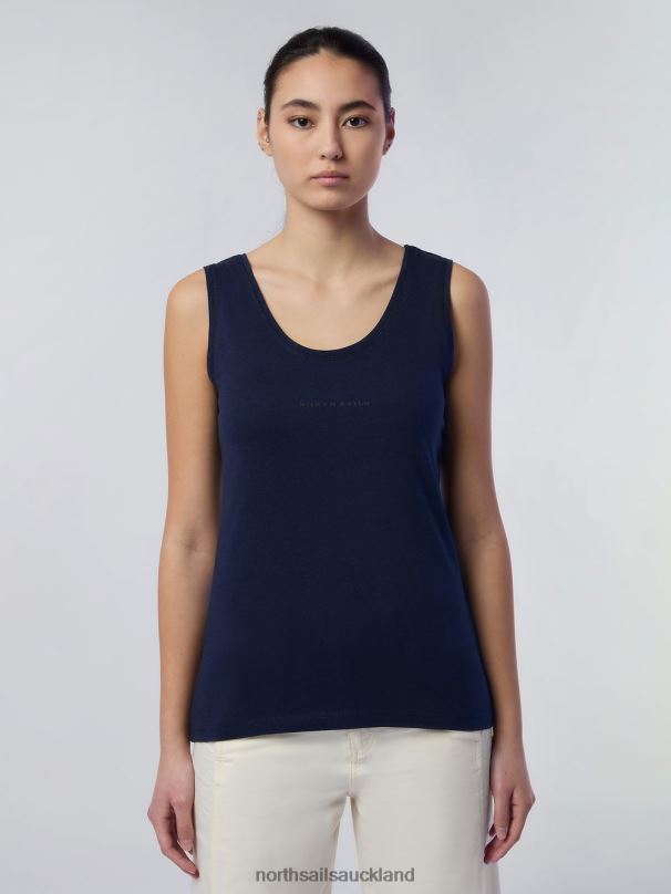 BAMBOO TANK TOP Navy blue Clothing Women X20HV563 North Sails