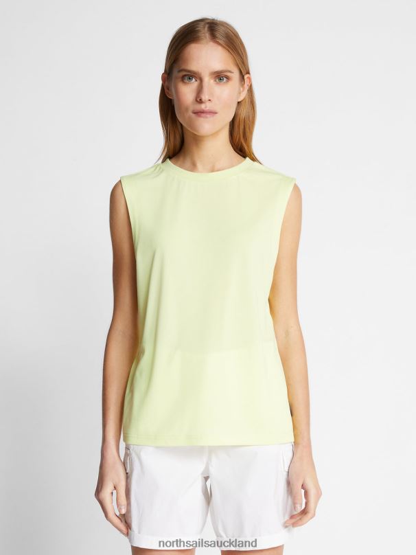 OYSTER SHELL TANK TOP Light sulphur Clothing Women X20HV1469 North Sails