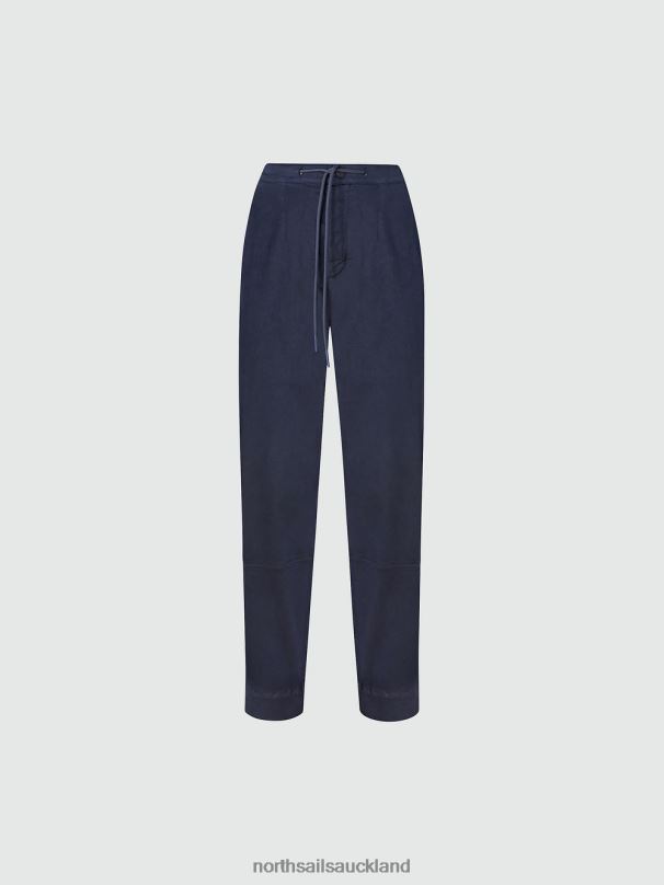 CARROT-FIT TROUSERS Navy blue Clothing Women X20HV1409 North Sails