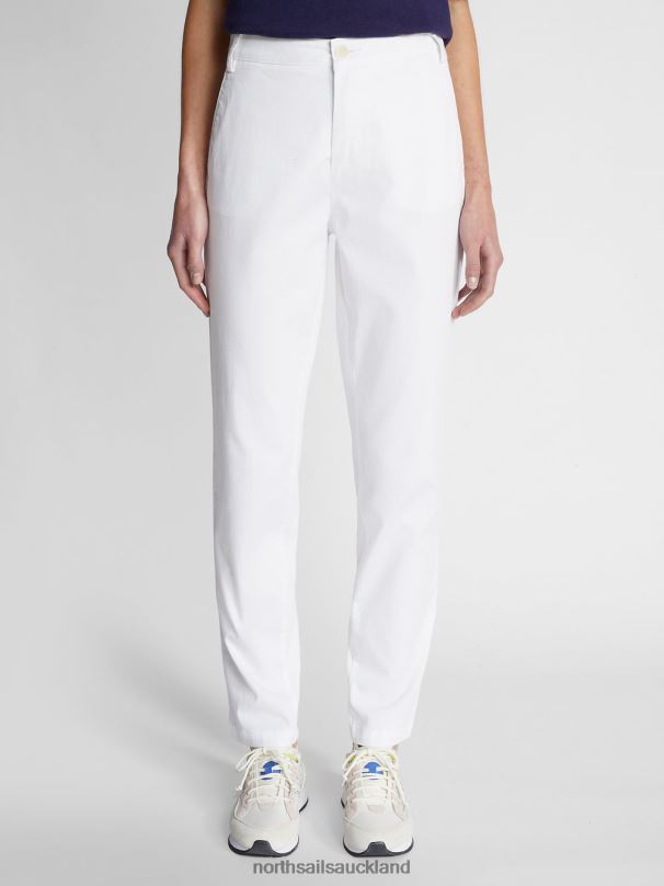 GABARDINE TROUSERS White Clothing Women X20HV1501 North Sails