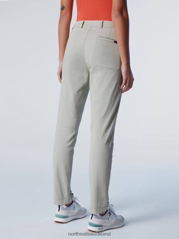 ORGANIC COTTON CHINOS Agate grey Clothing Women X20HV615 North Sails