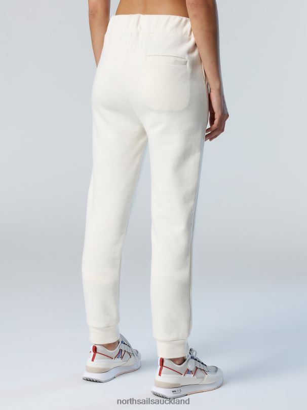 ORGANIC COTTON SWEATPANTS Alomond cream Clothing Women X20HV610 North Sails