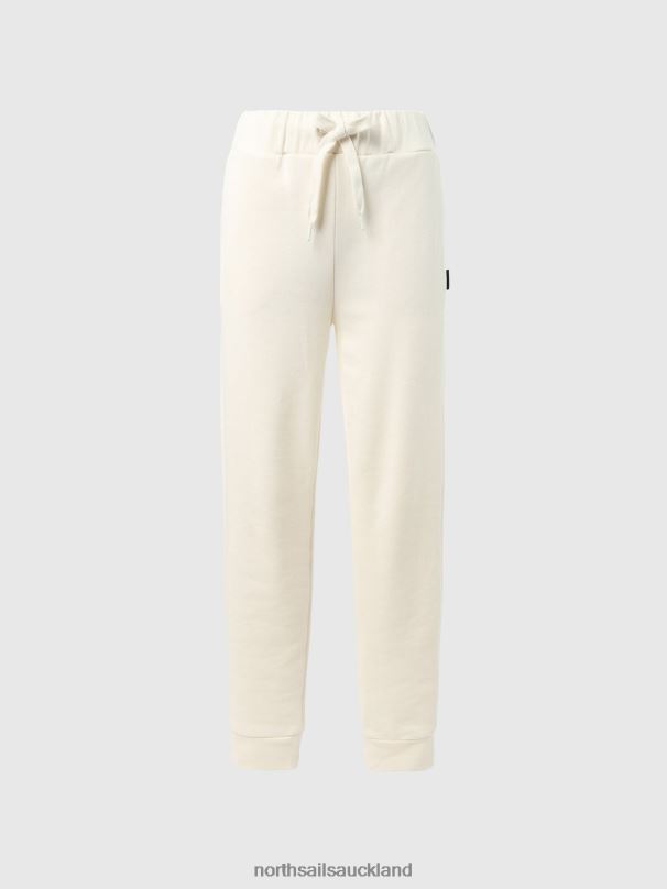 ORGANIC COTTON SWEATPANTS Alomond cream Clothing Women X20HV610 North Sails