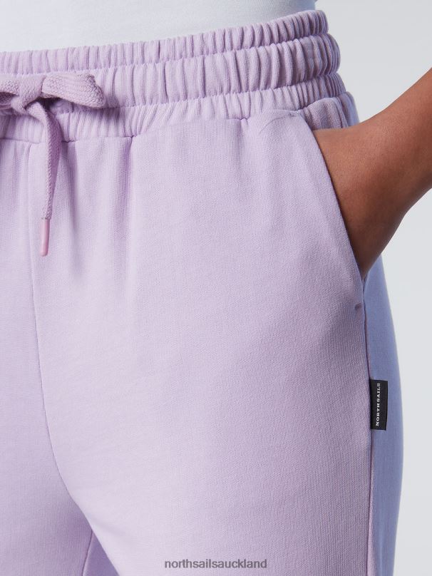ORGANIC COTTON SWEATPANTS Lilac bloom Clothing Women X20HV611 North Sails
