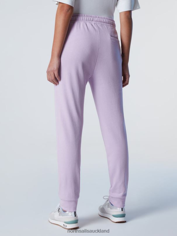 ORGANIC COTTON SWEATPANTS Lilac bloom Clothing Women X20HV611 North Sails