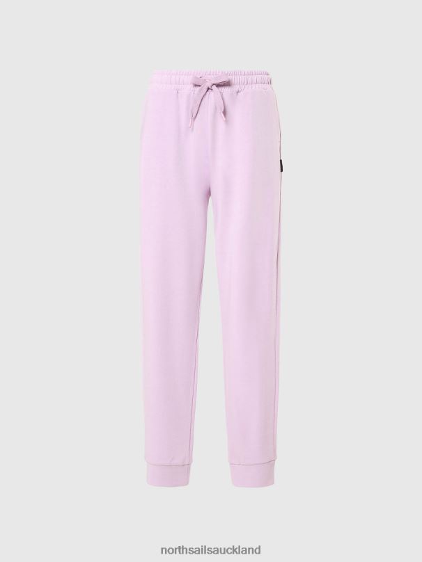 ORGANIC COTTON SWEATPANTS Lilac bloom Clothing Women X20HV611 North Sails
