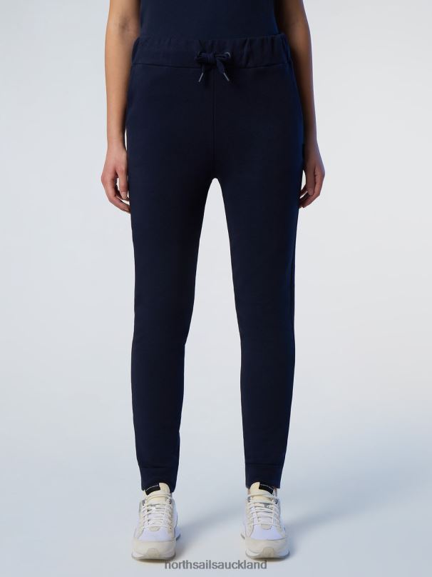 ORGANIC COTTON SWEATPANTS Navy blue Clothing Women X20HV612 North Sails