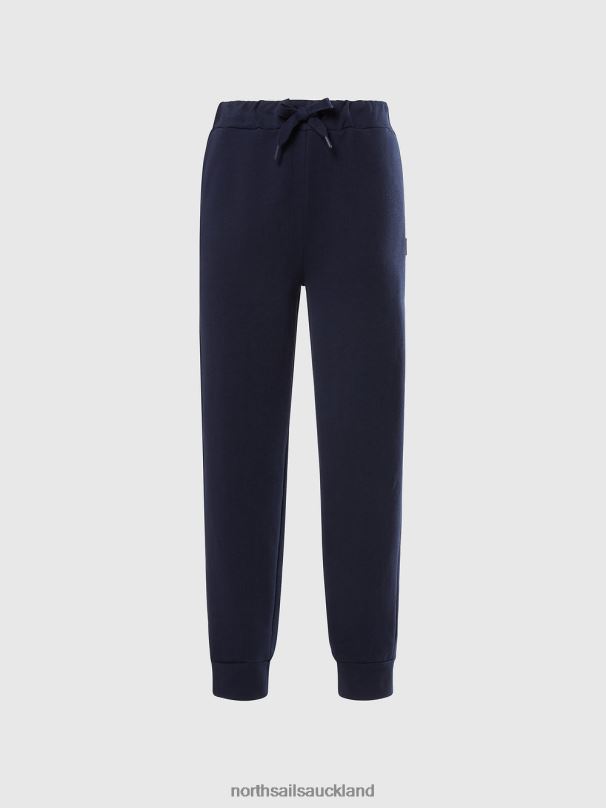 ORGANIC COTTON SWEATPANTS Navy blue Clothing Women X20HV612 North Sails