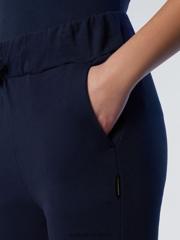 ORGANIC COTTON SWEATPANTS Navy blue Clothing Women X20HV612 North Sails