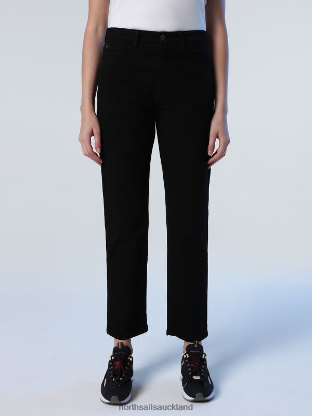 ORGANIC DENIM JEANS Black Clothing Women X20HV1374 North Sails