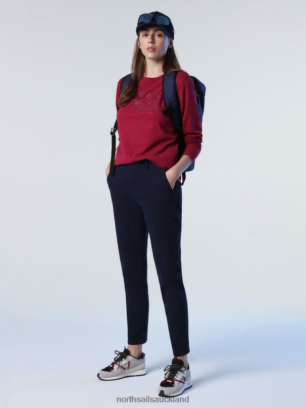 SLIM-FIT CHINOS Navy blue Clothing Women X20HV1359 North Sails