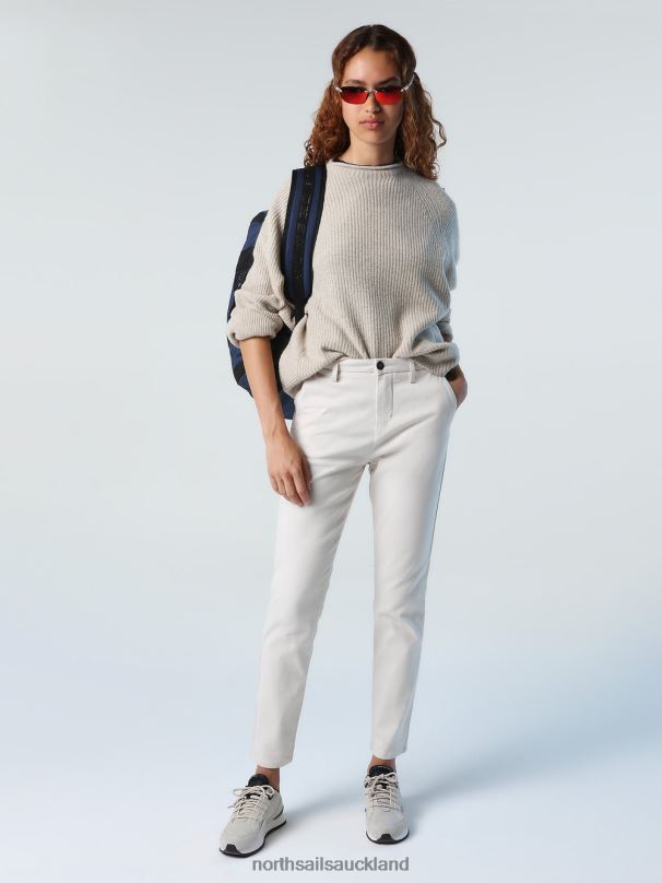 SLIM-FIT CHINOS Pumice stone Clothing Women X20HV1358 North Sails