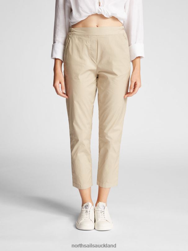 STRAIGHT-LEG TROUSERS Beige Clothing Women X20HV1445 North Sails