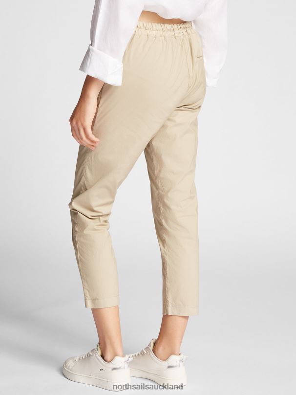 STRAIGHT-LEG TROUSERS Beige Clothing Women X20HV1445 North Sails