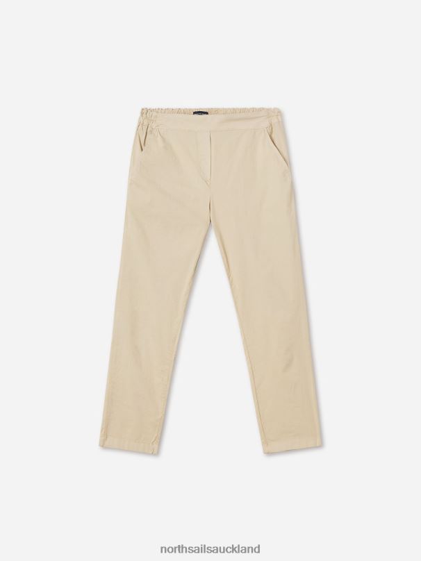 STRAIGHT-LEG TROUSERS Beige Clothing Women X20HV1445 North Sails