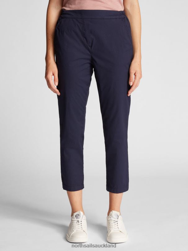 STRAIGHT-LEG TROUSERS Midnight blue Clothing Women X20HV1446 North Sails
