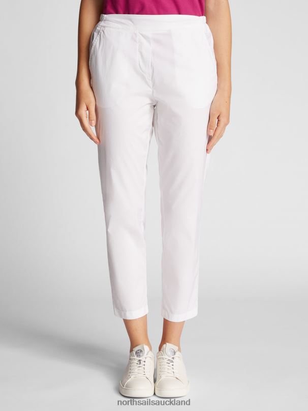 STRAIGHT-LEG TROUSERS White Clothing Women X20HV1444 North Sails