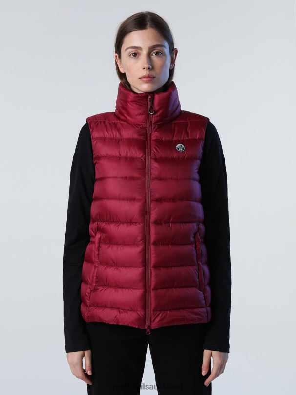 FLAM VEST Deep cherry Clothing Women X20HV1440 North Sails