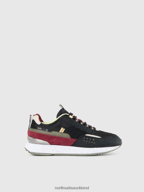 WINCH CITY NIGHT SNEAKERS Black-multicolor Footwear Women X20HV1353 North Sails