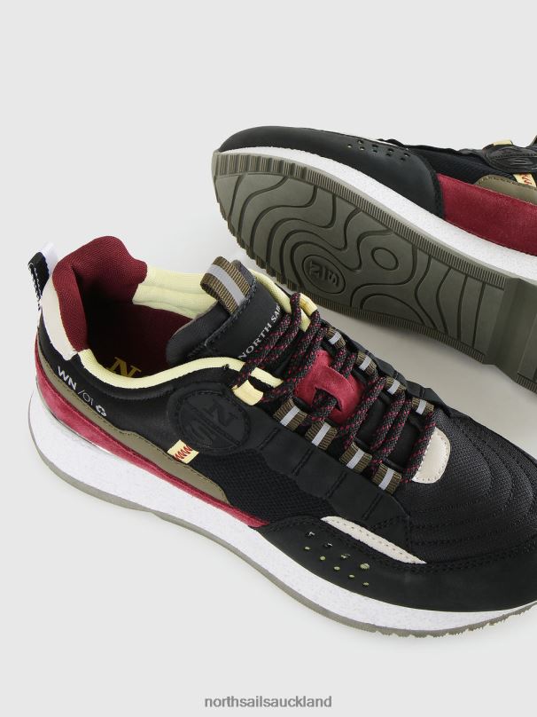 WINCH CITY NIGHT SNEAKERS Black-multicolor Footwear Women X20HV1353 North Sails