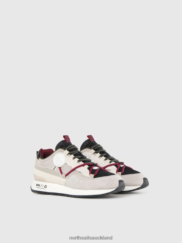 WINCH SUBURBAN SNEAKERS Beige-black-military green Footwear Women X20HV1349 North Sails